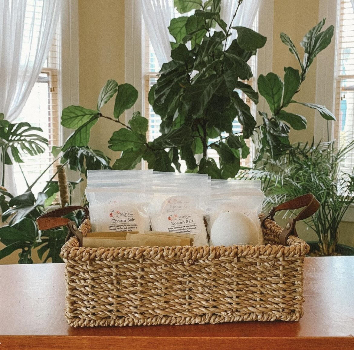 Complimentary Wild Rose spa package gift